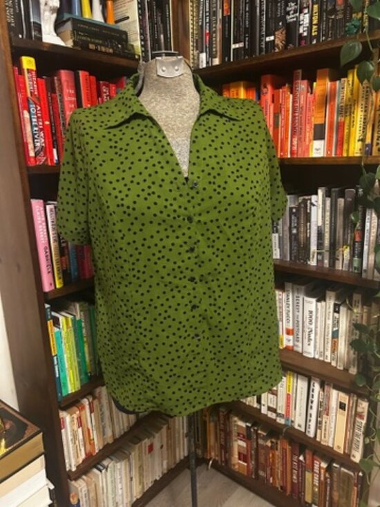 Notations Tops - Green Blouse